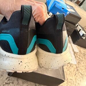 adidas Black and Teal Women's Shoes